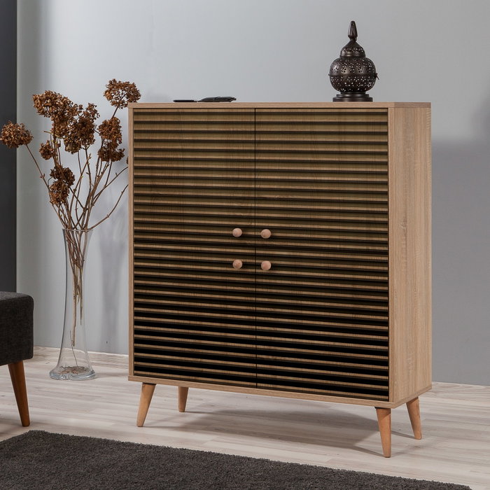 Hanah Home Multilux-220 Armario multiusos Roble Sonoma